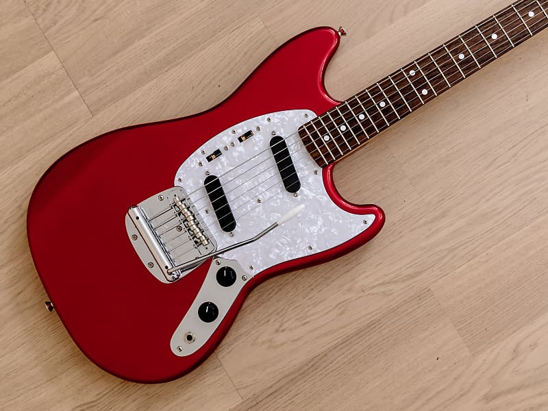 2014 Fender Mustang '69 Vintage Reissue Candy Apple Red MG69/MH