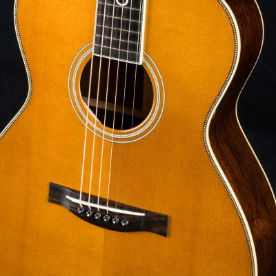 Santa Cruz 1934 OM Brazilian Rosewood and Adirondack Spruce with Wide Nut and Torch Inlay NEW imagen 9