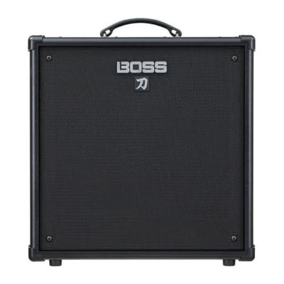 BOSS Katana-110 Bass 1 x 10-inch 60-Watt Portable Class AB Power Amp with 3 Preamp Types and Onboard BOSS Effects image 1