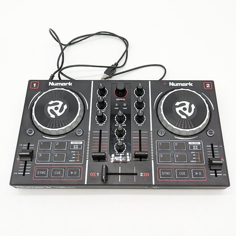 Used Numark Party Mix (DJ Controller with Built In Light