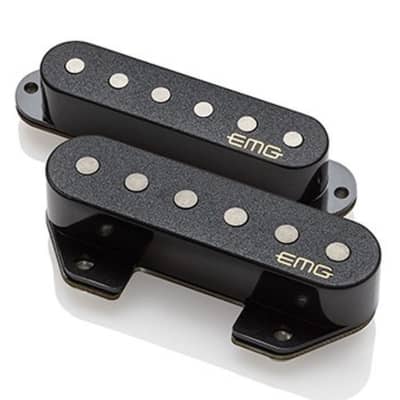 EMG T52 Retro Active Telecaster Pickup Set Black | Reverb