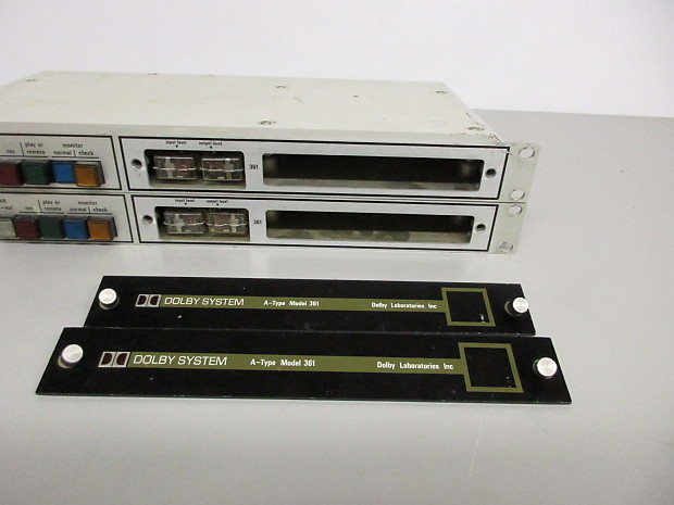 Lot 2 Dolby System A-Type Model 361 Noise Reduction Unit