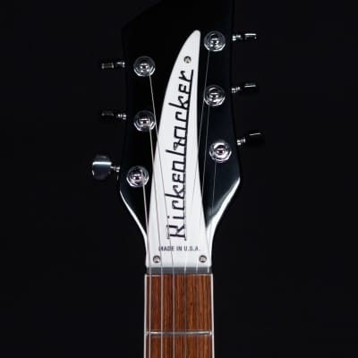 Rickenbacker 360 Semi Hollow Electric Guitar, JetGlo image 9