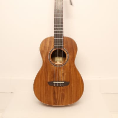 Ortega Guitars, 4-String Timber Series Solid Top Baritone Ukulele