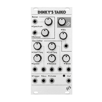 ALM/Busy Circuits ALM005 Dinky's Taiko Drum Voice Eurorack Synth Module