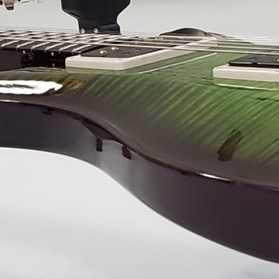 2020 PRS Custom 22 10-Top Emerald Smokewrap Burst Paul Reed Smith Core Electric Guitar image 8