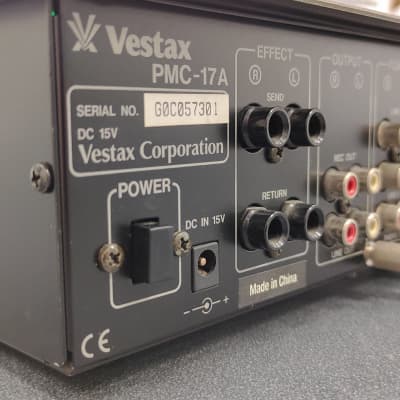VESTAX PMC-17A 3チャンネル仕様 3バンドEQ アナログミキサー VESTAX PMC-17A 3チャンネル仕様 3バンドEQ アナログミキサー