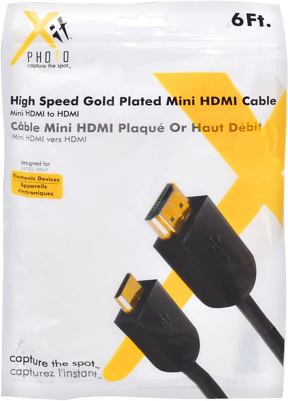 Câble Mini HDMI vers HDMI