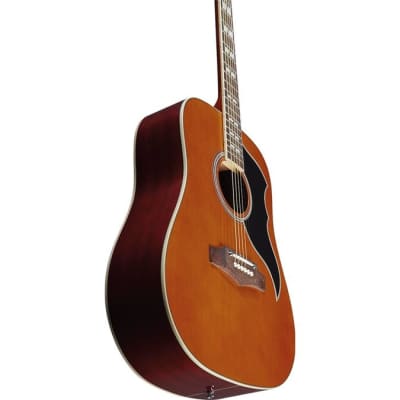 Eko Ranger VI VR Acoustic Guitar in Natural Satin image 3
