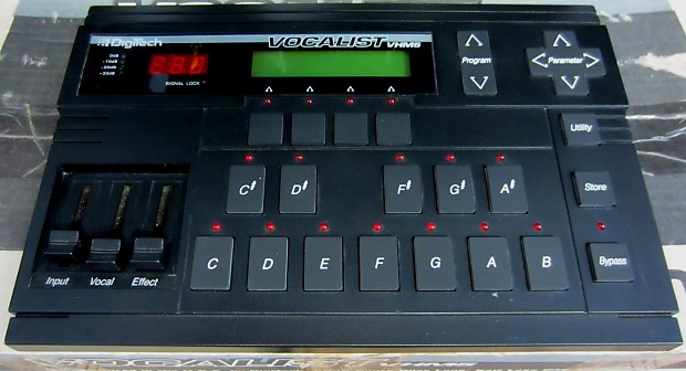 デジテック DigiTech VOCALIST VHM5 Digitech Vocalist VHM5 - YouTube