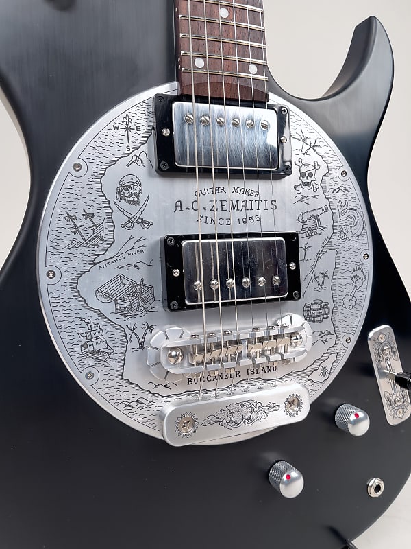 Zemaitis Buck Island GZDF521 2018 Made in Japan w/OHSC Mint