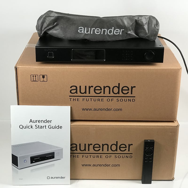 Aurender A10 Music Server / Streamer / MQA DAC Black 4TB