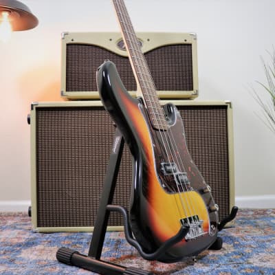 Nashville Guitars Works - Precision Bass - Sunburst - Brand New w/Gigbag image 4
