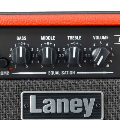 Laney	LX15 15-Watt 2x5" Bass Combo, Red Bild 5
