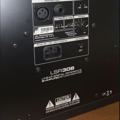 LSR308 Series 3, 8" 2-Way Powered Studio Monitor (Pair) image 4