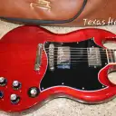 2019 Gibson SG Standard electric guitar with gibson carrying case