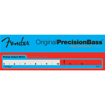 Genuine Fender Precision P-Bass Original Pickups Set Kit - BLACK - 099-2046-000 imagen 6