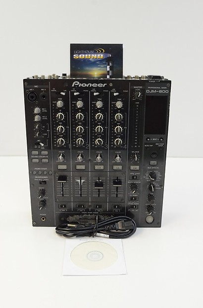 Pioneer DJM-800 Professional DJ Mixer in Need of Repair image 1