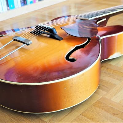 Framus Zenith archtop guitar 1950s made in Germany vintage image 4