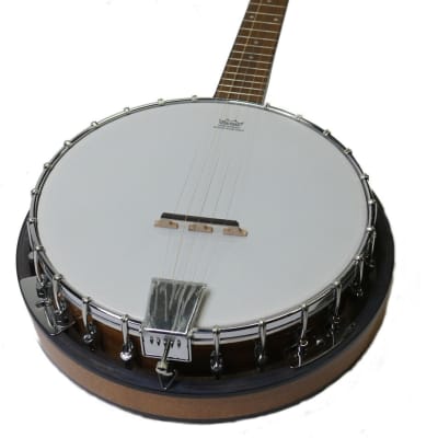 Zenison 5-String BANJO Traditional Bluegrass 10'' Remo Head Thick PADDED Gig BAG image 5
