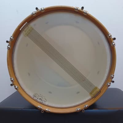 Ludwig Marching Snare - Wood Hoops - 10x14 - 1968 - Keystone Badge - Single Tension - White image 15