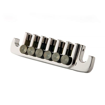 Gibson TP-6 Fine Tuning Tailpiece / Stop Bar B.B. King Lucille Style (Chrome) image 2