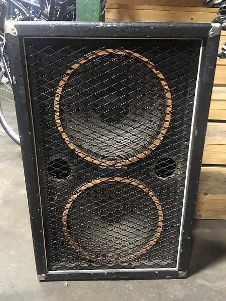 Carvin 2x15 Bass Cabinet 1980 Black