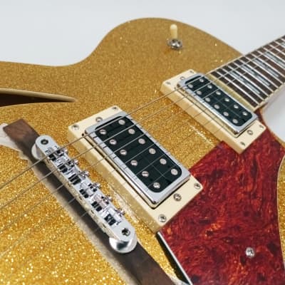 Italia Guitars TORINO V Gold Sparkle（Italia Torino 2010s
