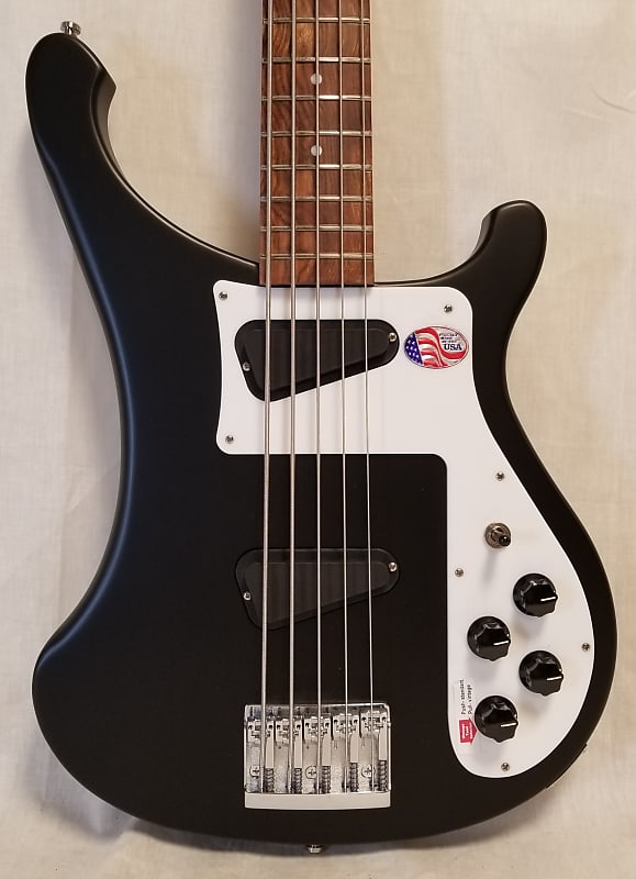 Rickenbacker 4003s5 Matte Black 5 String Electric Bass Reverb 5823