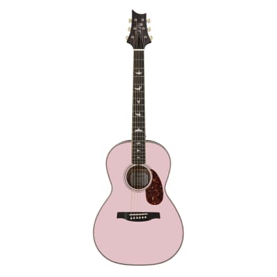 Paul Reed Smith PRS Ltd Ed SE P20E Tonare Parlor Acoustic Electric Guitar Pink image 9