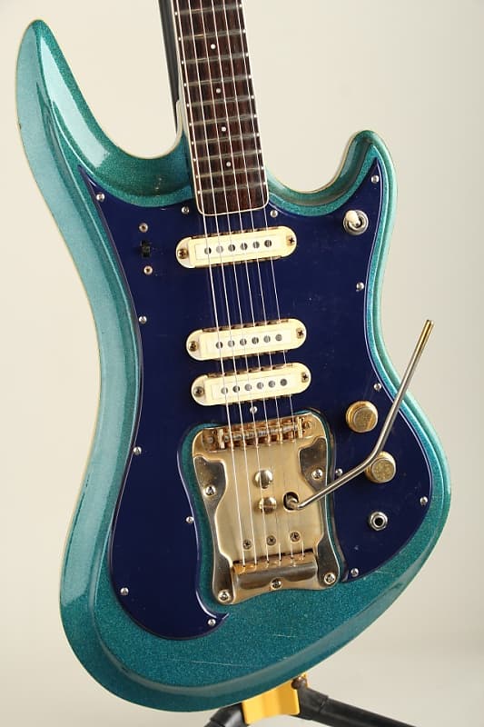 Guyatone Sharp 5 LG-350t c 1960's - Electric blue original