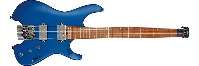 Ibanez   Q52 Lbm Headless Guitar Blue image 1