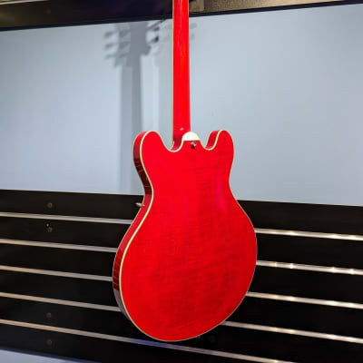 Eastman T486B-RD Thinline Guitar w/ Hardshell Case image 2