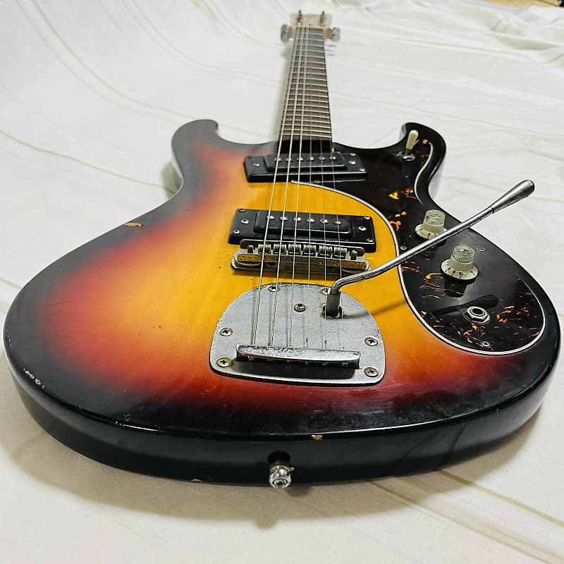Guyatone LG-127-T 1960s MIJ Vintage - 3tone sunburst | Reverb