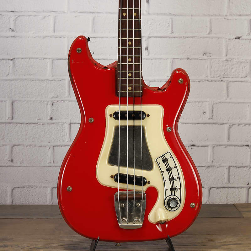 Hagstrom Kent Electric Bass 1964 Red #621462 image 1