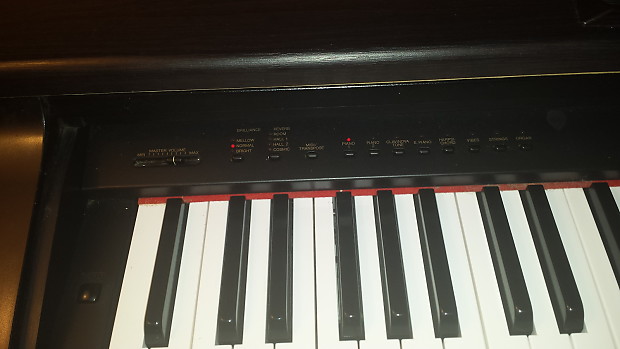 Yamaha Clavinova CLP 123 Dark Brown | Reverb