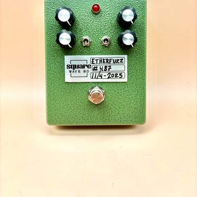 Dunlop Jimi Hendrix Fuzz Face JH-1 Blue BC108 Silicon Pedal