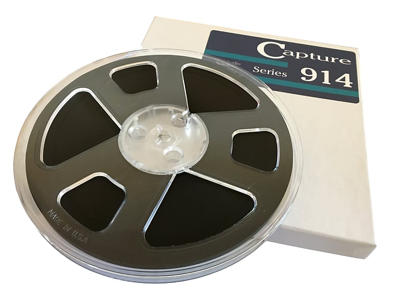 Capture 914 Reel to Reel Tape 1/4 Plastic 7 Spool