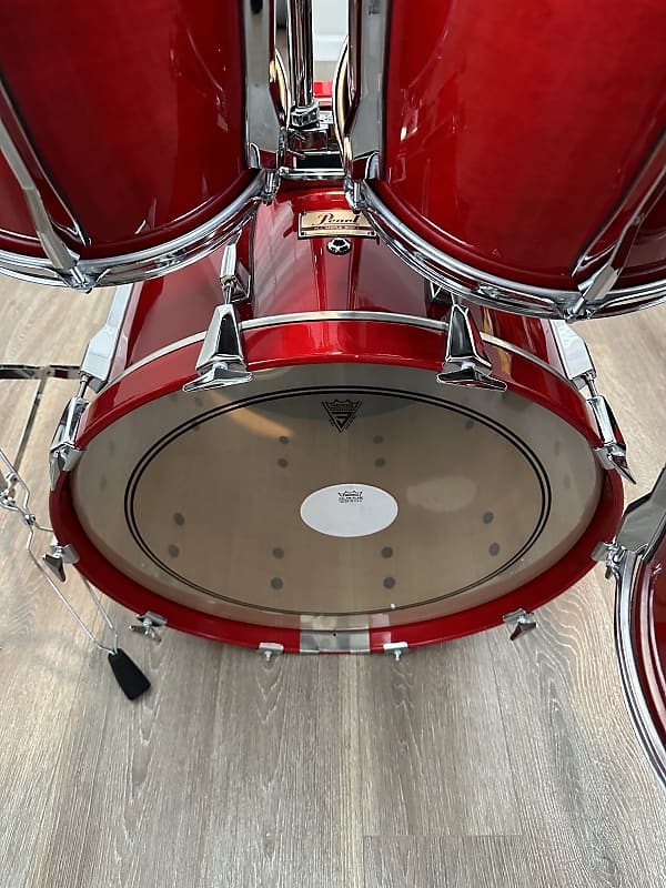 Pearl Professional Maple 3PC Drum Set 22/12/16 Sequoia Red