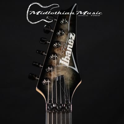 Ibanez Premium RG1120PBZ Electric Guitar - Charcoal Black Burst w/Gig Bag image 4