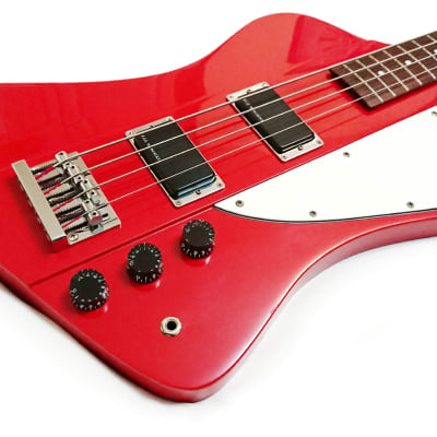 BURNY TB-70 Active Thunderbird Bass Japan circa 1987 in Fire