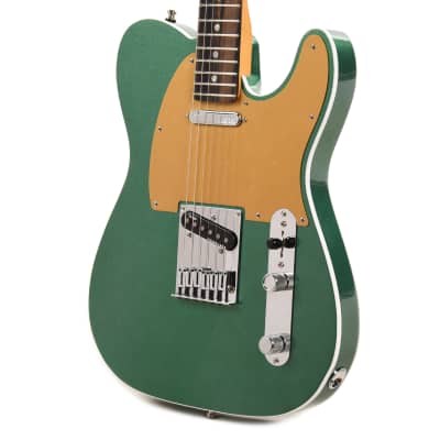 Fender American Ultra Telecaster Mystic Pine w/Ebony Fingerboard & Anodized Gold Pickguard (CME Exclusive) image 2