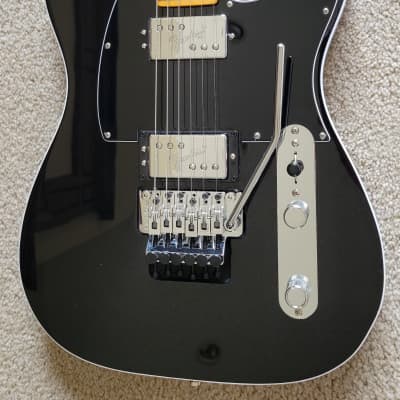 Fender American Ultra Luxe Telecaster Floyd Rose HH Electric Guitar, Deluxe Molded Hard Shell Case for sale
