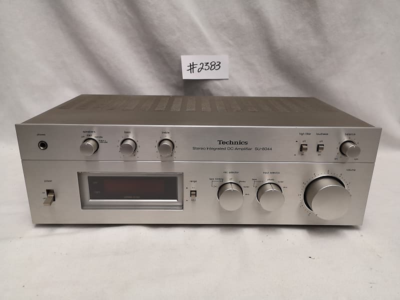 Technics SU-8044 Integrated Stereo Amplifier #2383 Good Used