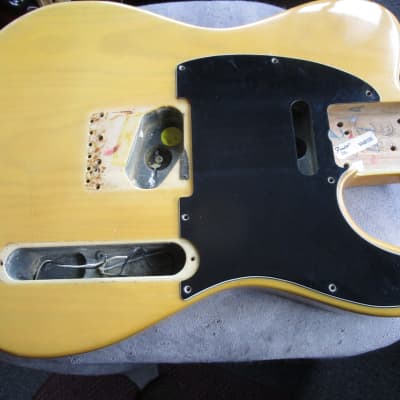 Fender Telecaster 1970's Black Pickguard Original clean part image 3