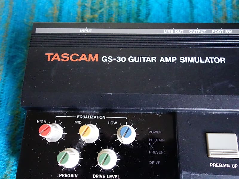 Tascam GS-30 Guitar Amp Simulator w/ AC Adapter - I013 | Reverb