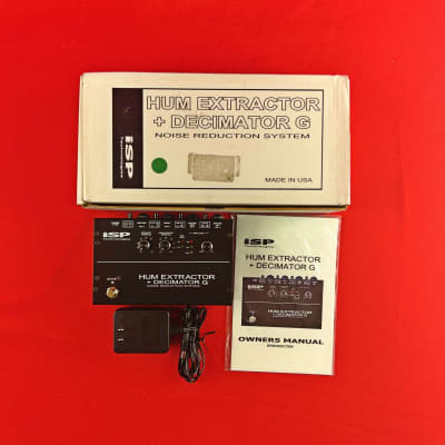[USED] ISP Technologies Hum Extractor + Decimator G Noise Reduction Pedal (See Description) image 1