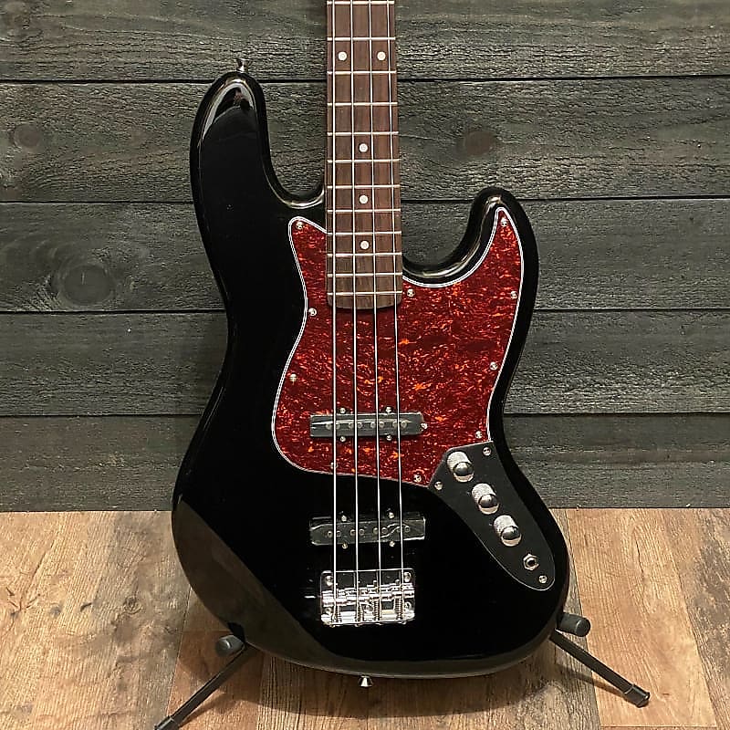 Nashville Guitar Works NGW 220BK JStyle Black Electric Bass Reverb