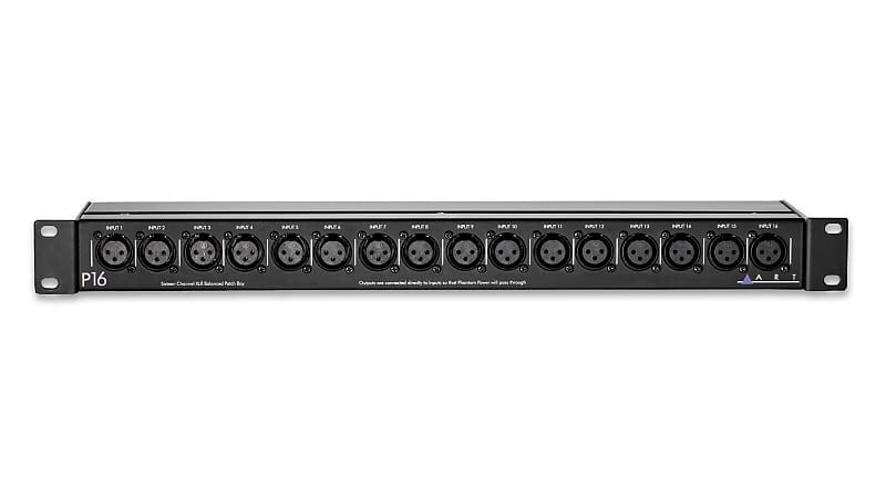 ART P16, 16-channel patch panel image 1