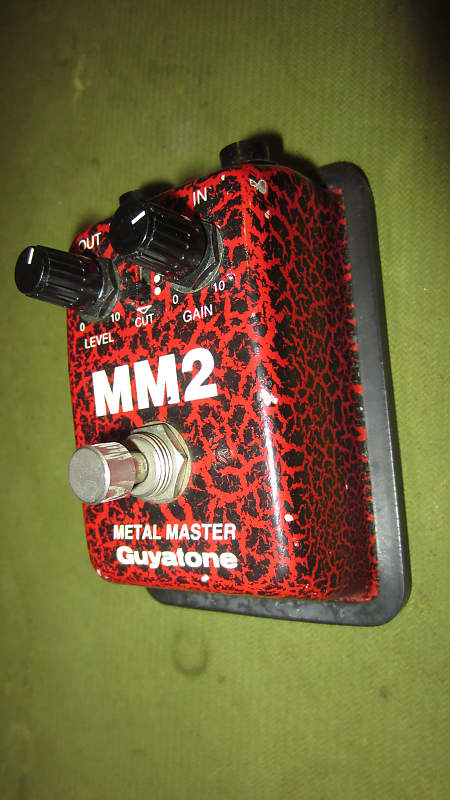 ~1999 Guyatone MM2 Metal Master Black and Red image 1